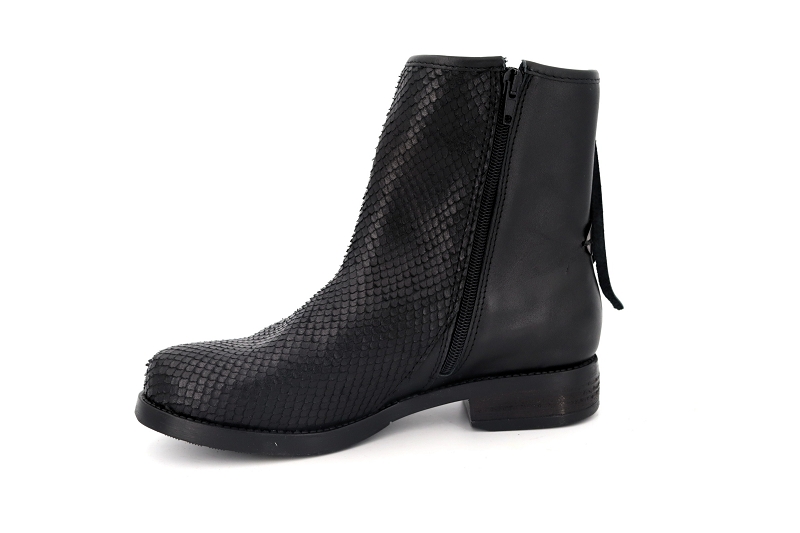 Reqins boots et bottines curtis noir8549601_3