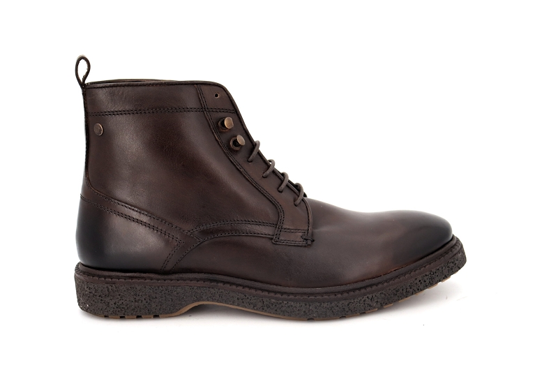 Base london boots et bottines harper marron