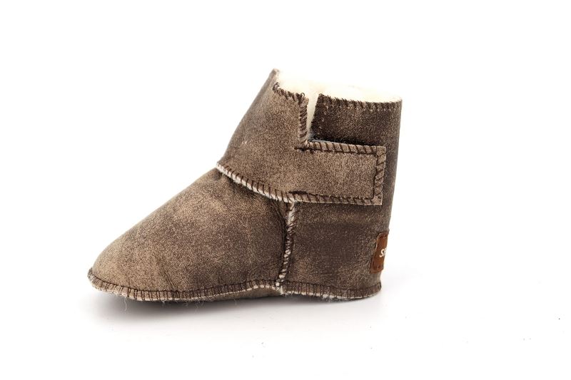 Shepherd chaussons pantoufles boras 1385 marron8551501_3