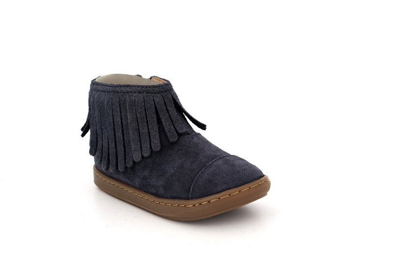 Shoo pom boots et bottines bouba fringe bleu8552201_2