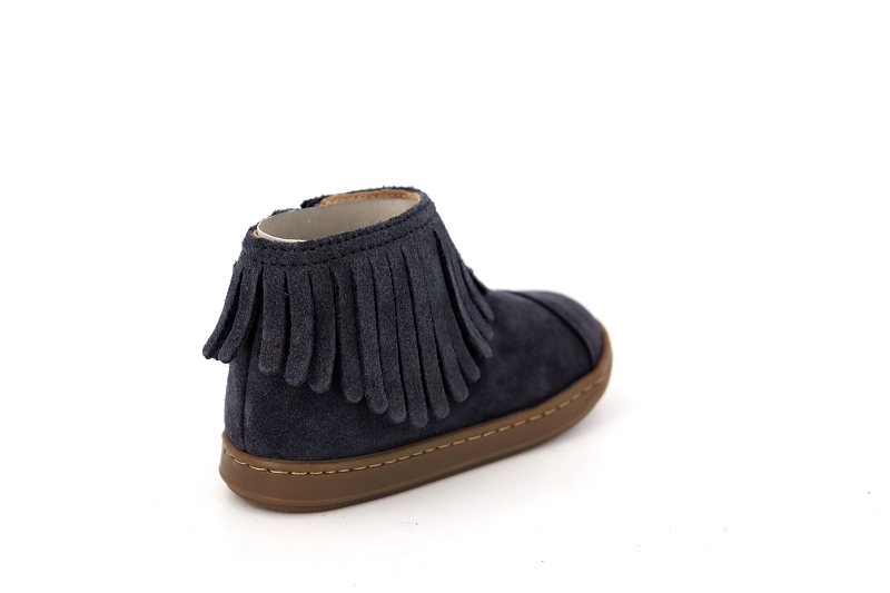 Shoo pom boots et bottines bouba fringe bleu8552201_4