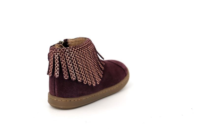 Shoo pom boots et bottines bouba fringe bordeaux8552301_4