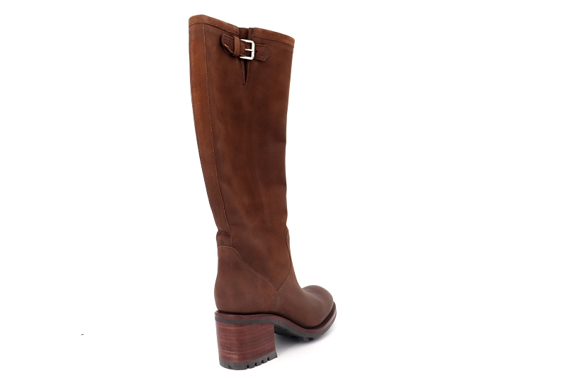 Free lance bottes biker 7 geronimo marron8552601_4