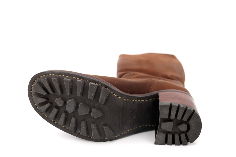 Free lance bottes biker 7 geronimo marron8552601_5