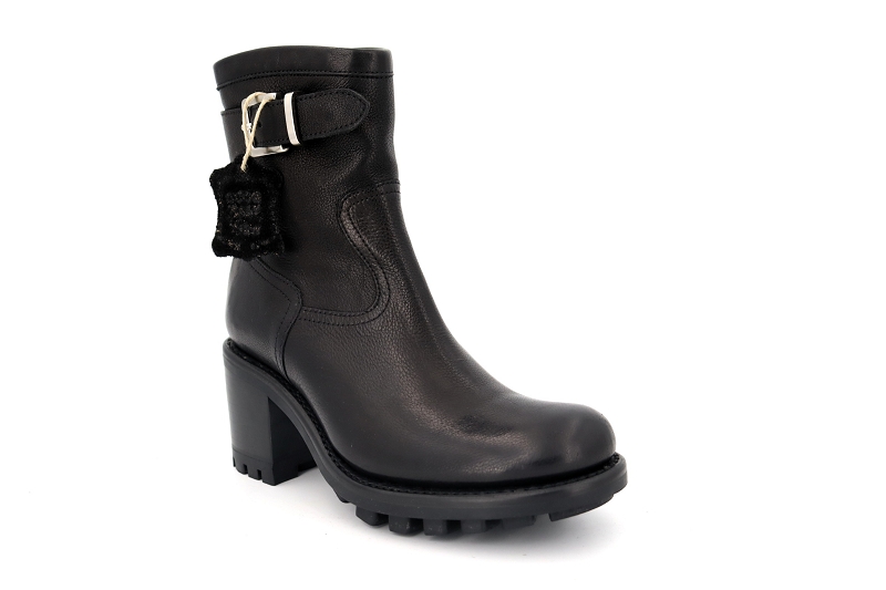 Free lance boots et bottines justy 7 little cavali noir8553301_2