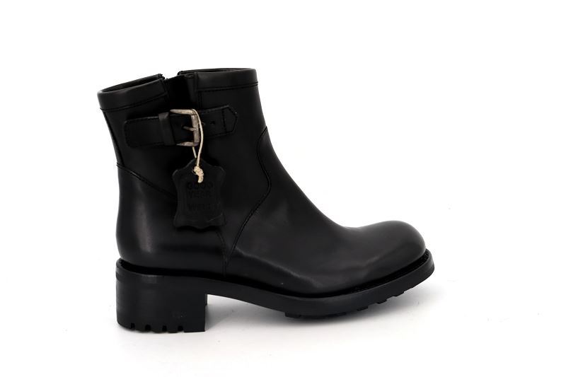 Free lance boots et bottines biker 4 small gero noir