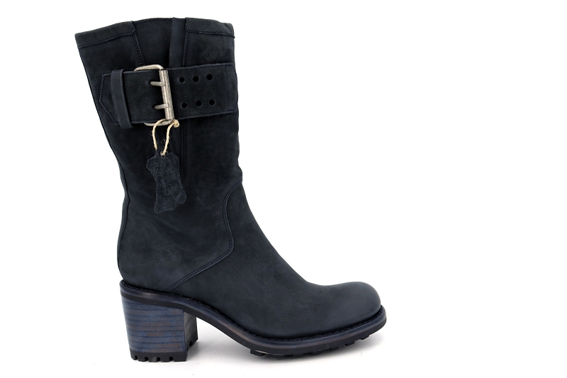 Free lance boots et bottines biker 7 mini ranger bleu