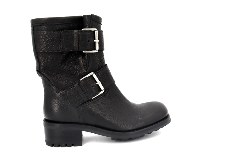 Free lance boots et bottines biker 4 mini strap noir