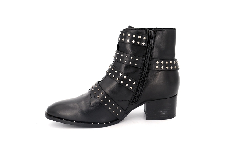 Bronx boots et bottines cow 46998 noir8554801_3