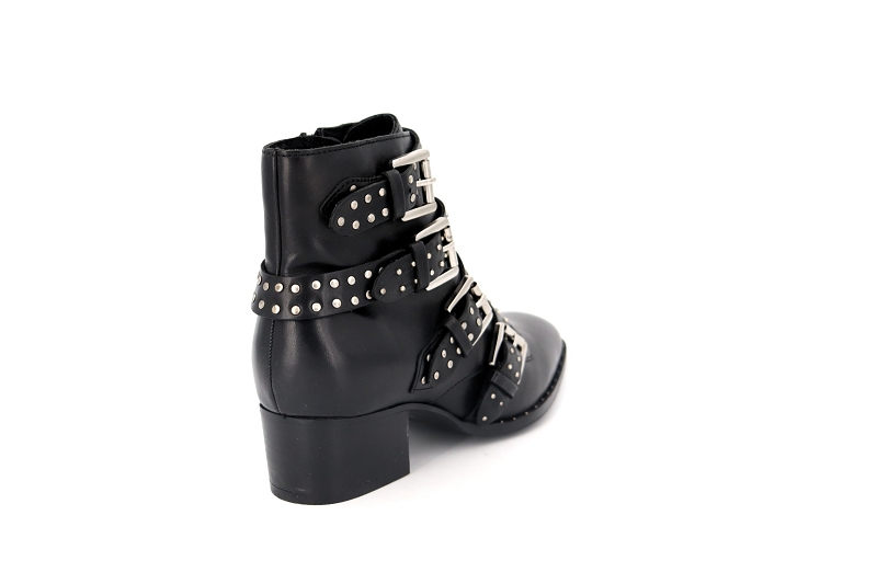 Bronx boots et bottines cow 46998 noir8554801_4