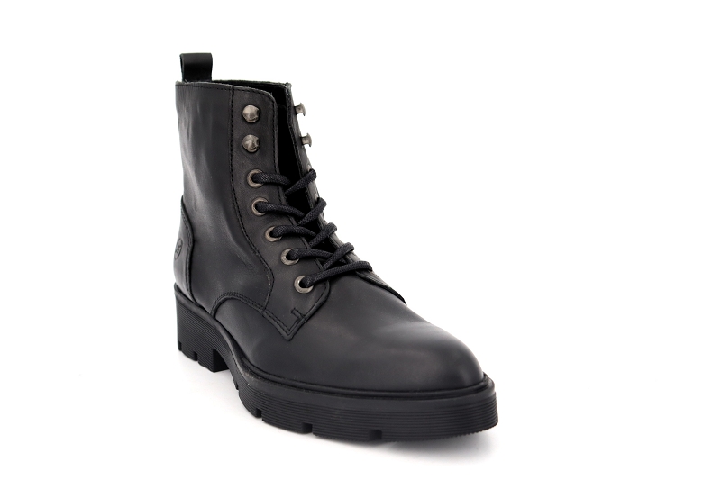 Bronx boots et bottines cashlacet 44146 noir8554901_2