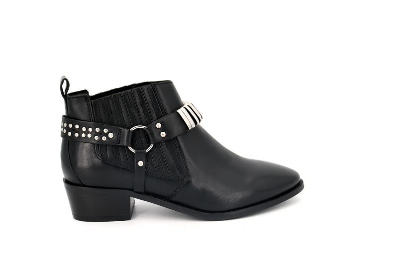 Bronx boots et bottines cow 46923 noir