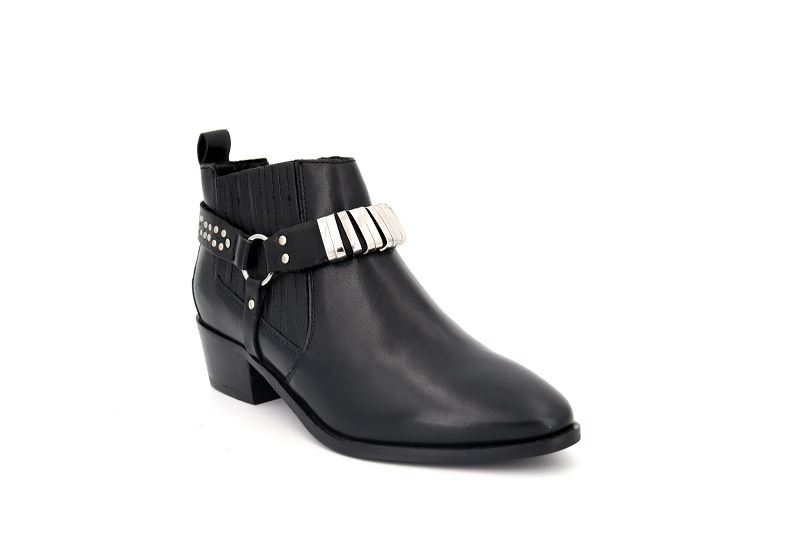 Bronx boots et bottines cow 46923 noir8555301_2