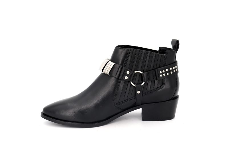 Bronx boots et bottines cow 46923 noir8555301_3