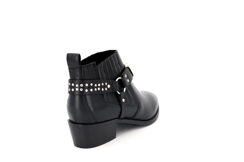 Bronx boots et bottines cow 46923 noir8555301_4