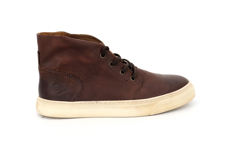 Palladium baskets montantes corte veg marron