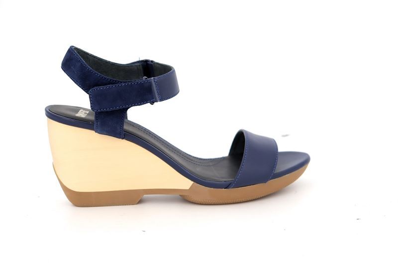 Camper sandales nu pieds laura bleu