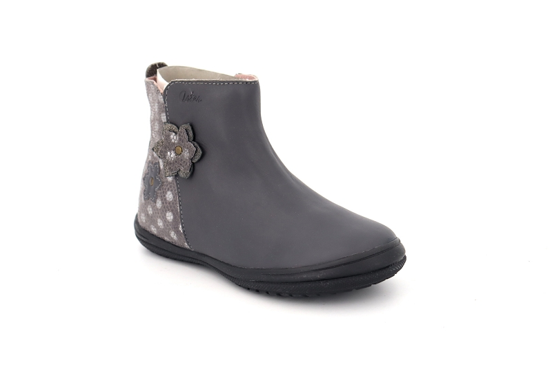 Aster boots et bottines saelle gris8565401_2