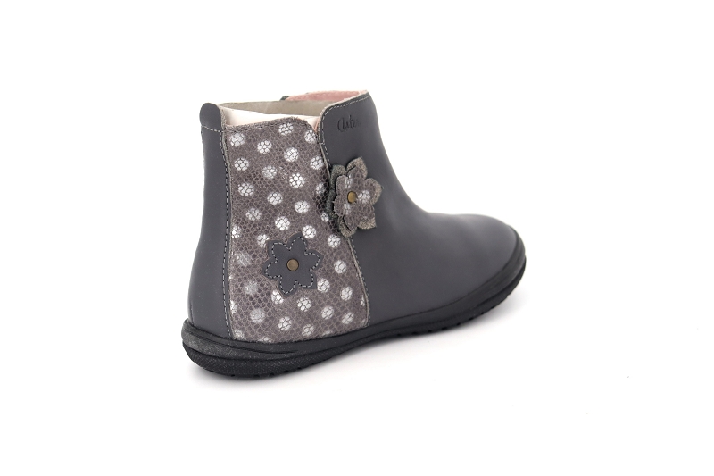 Aster boots et bottines saelle gris8565401_4