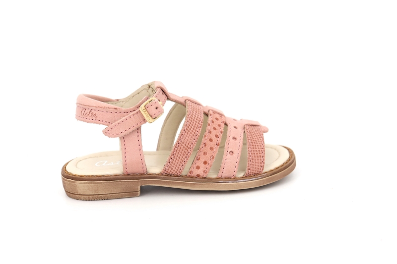 Aster sandales nu pieds talita rose