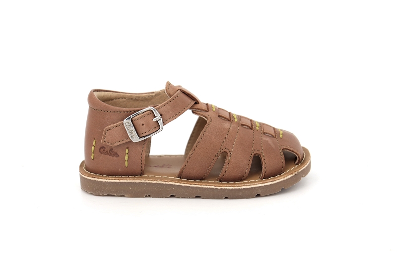 Aster sandales nu pieds ely marron