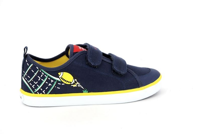 Geox enf baskets kiwi bleu