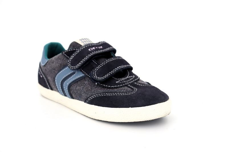 Geox enf baskets kiwi bleu8578501_2