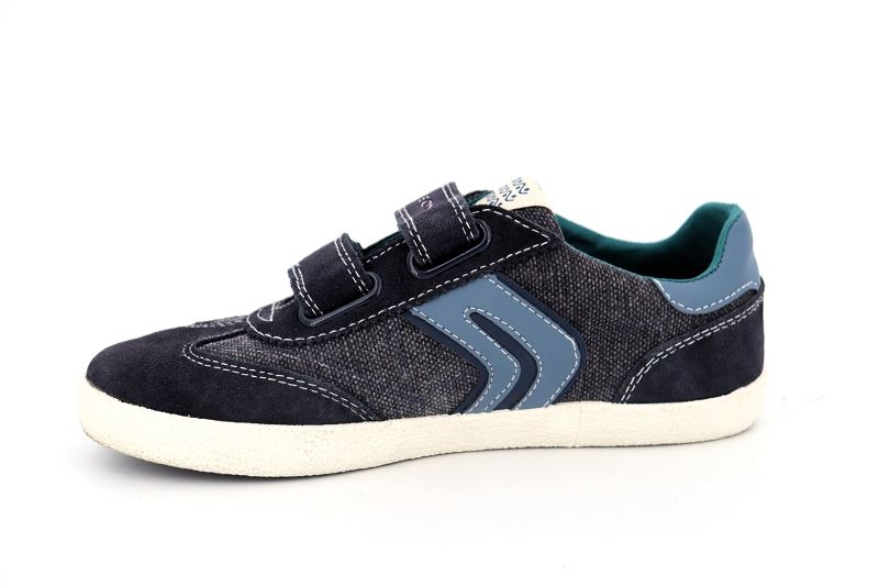 Geox enf baskets kiwi bleu8578501_3