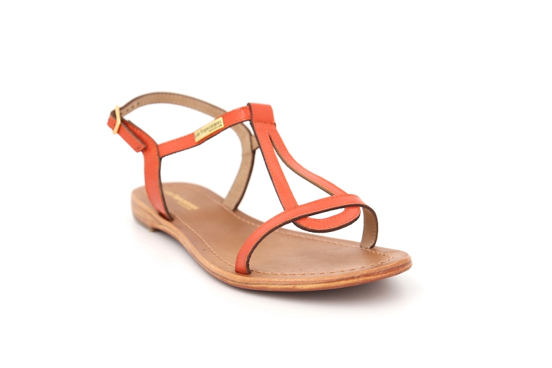 Les tropeziennes sandales nu pieds hamat orange8582001_2