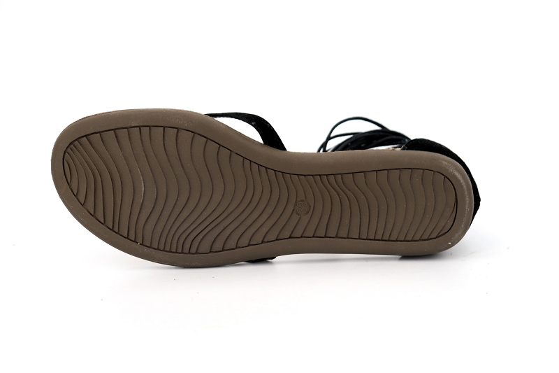 Les tropeziennes sandales nu pieds gaita noir8582201_5