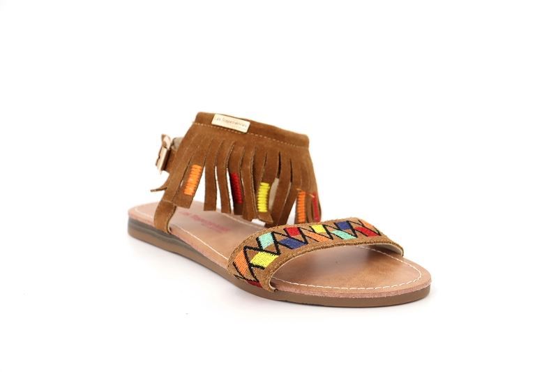 Les tropeziennes sandales nu pieds gaya marron8582601_2