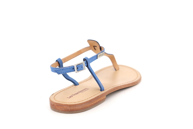 Les tropeziennes sandales nu pieds narbuck bleu8582801_4