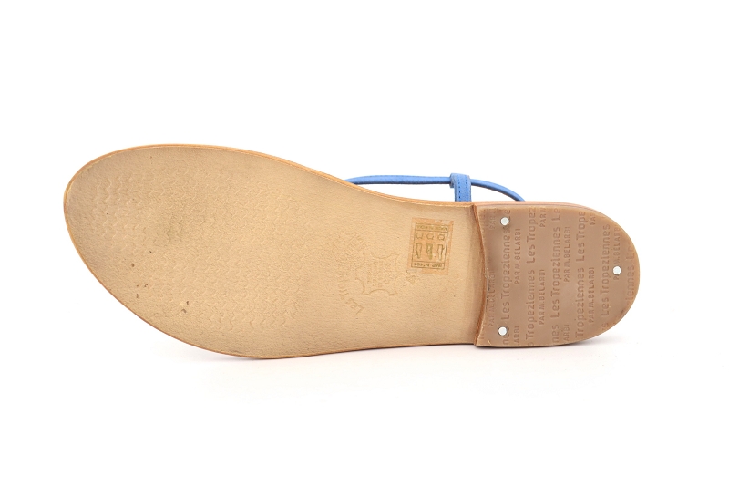 Les tropeziennes sandales nu pieds narbuck bleu8582801_5