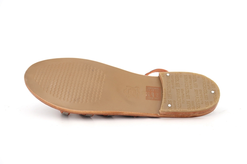 Les tropeziennes sandales nu pieds hilda gris8582901_5