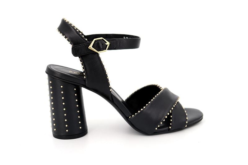 Bruno premi sandales nu pieds lance noir