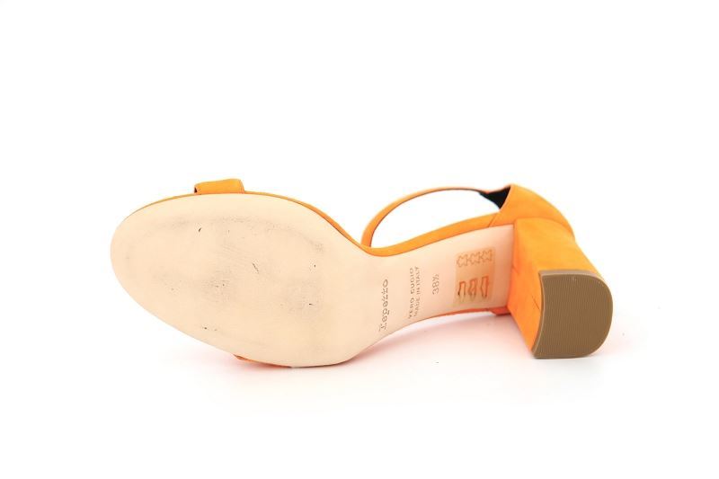 Repetto sandales nu pieds virtuose orange8585101_5