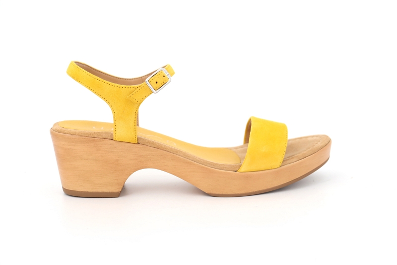 Unisa sandales nu pieds irita2 jaune