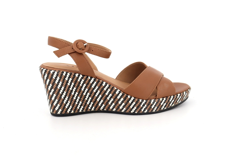 Adige sandales nu pieds flavi marron