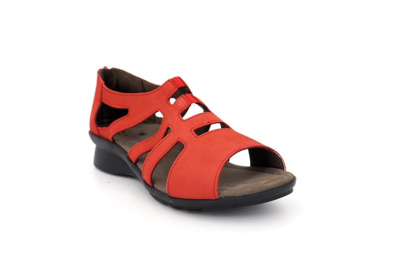 Mephisto f sandales nu pieds padge rouge8588101_2