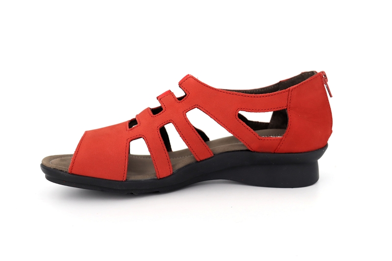 Mephisto f sandales nu pieds padge rouge8588101_3