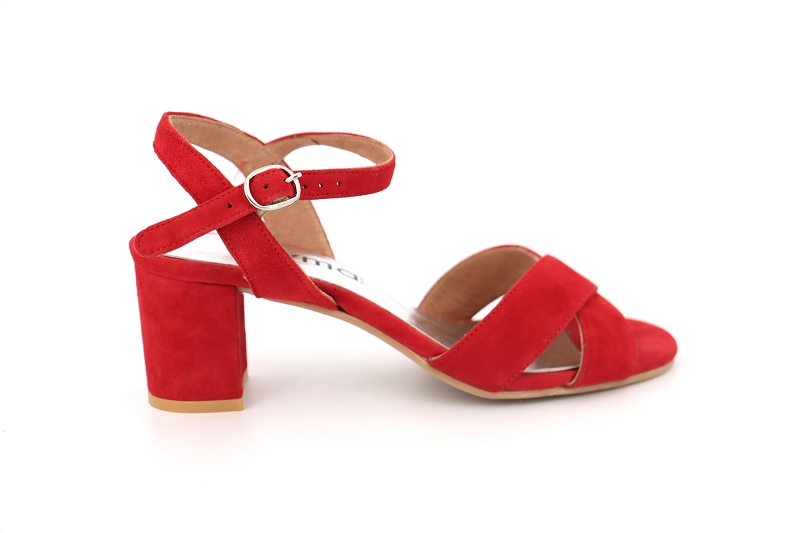 Myma sandales nu pieds 3031 betty rouge