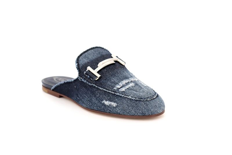 Tods mules et sabots jessie bleu8589301_2