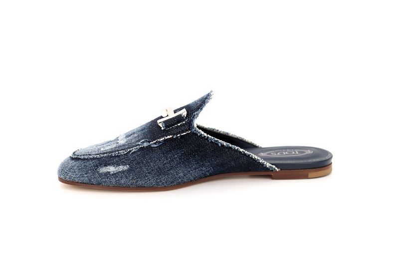 Tods mules et sabots jessie bleu8589301_3