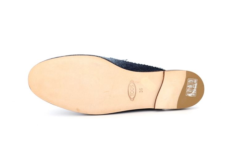 Tods mules et sabots jessie bleu8589301_5