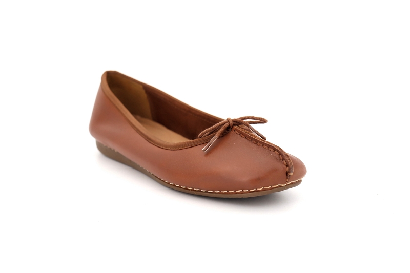 Clarks ballerines freckle ice marron8590901_2