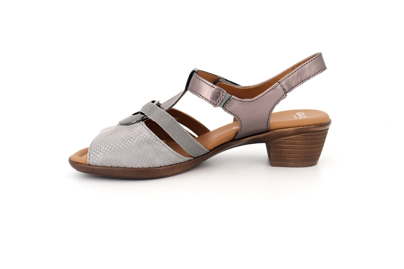 Ara sandales nu pieds biche gris8597401_3