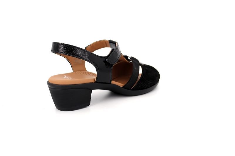 Ara sandales nu pieds biche noir8597601_4