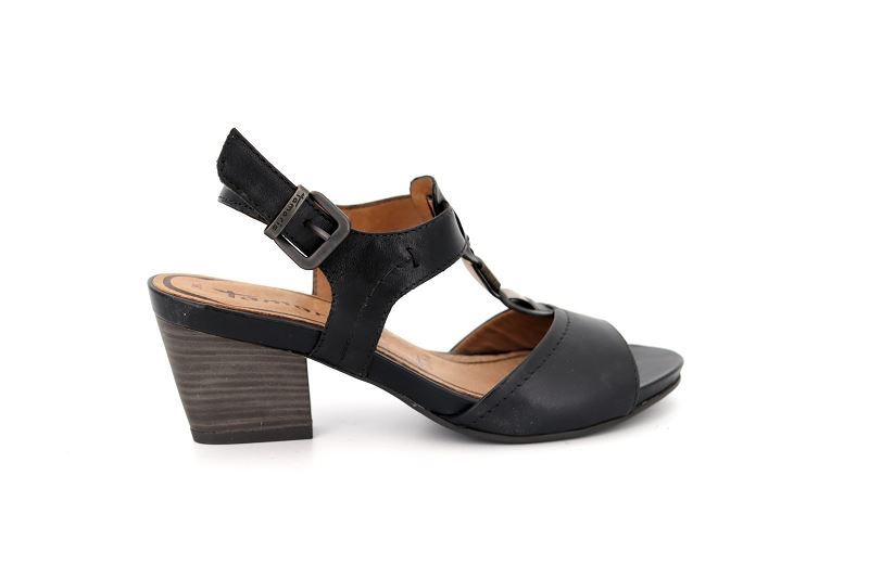 Tamaris store sandales nu pieds djakarta noir