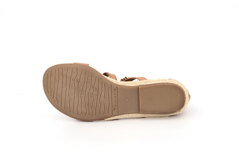 Tamaris sandales nu pieds pong marron8600001_5