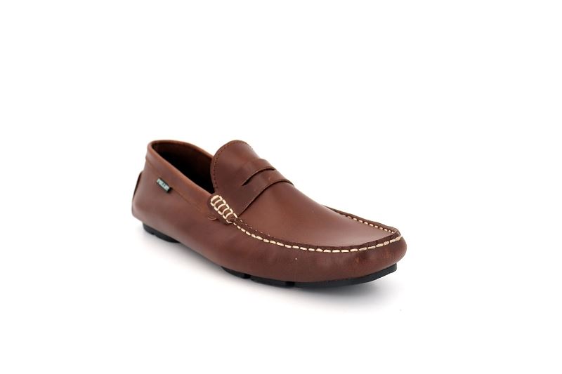Pellet mocassins team marron8601701_2